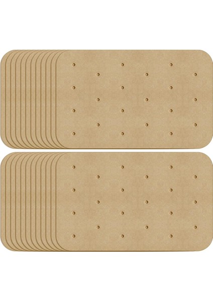 200PCS Hava Fritöz Kağıt Hava Deliği Hava Fritöz Ninja DZ201 DZ401 Çift Hava Fritöz Aksesuarları Için Parşömen Kağıt Astarları (Yurt Dışından)