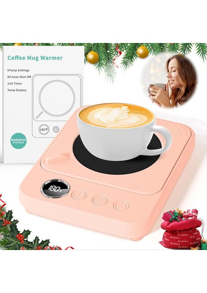 Kahve Fincanı Masa Için Daha Sıcak Elektrikli Isıtmalı Kupa Bardağı Isıtıcı Otomatik Kapalı Ofis Masası Ev Mutfak Pembe Abd Fiş (Yurt Dışından) fiyatları