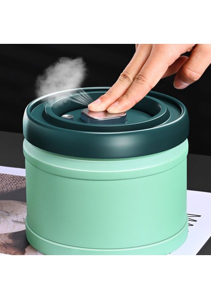 Mühürlü Kahve Çekirdeği Konteyneri Vakum Tahıl Çayı Kahve Hava Geçirmez Kavanoz Için Taze Teneke Kutu Tankı Tut (Beyaz S) (Yurt Dışından) fiyatları