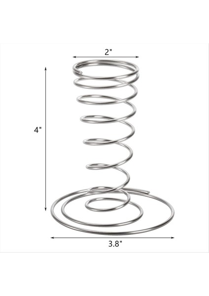 8 Paket Dondurma Koni Tutucuları Paslanmaz Çelik Koni Tutucular Pizza Koni Tutucuları Gıda Konisi Ekran Standları (Yurt Dışından) fiyatları