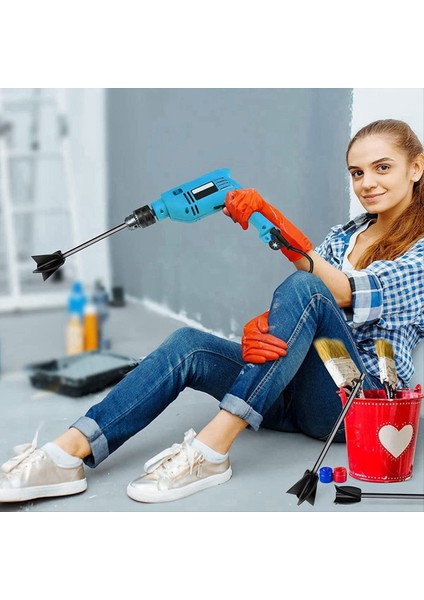 16 Pcs Reçine Mikser Güçlü Karıştırma Için Epoksi Epoksi ve Boya Mikseri Matkapı Için Matkap Için Yeniden Kullanılabilir Çok Amaçlı Epoksi (Yurt Dışından) fiyatları