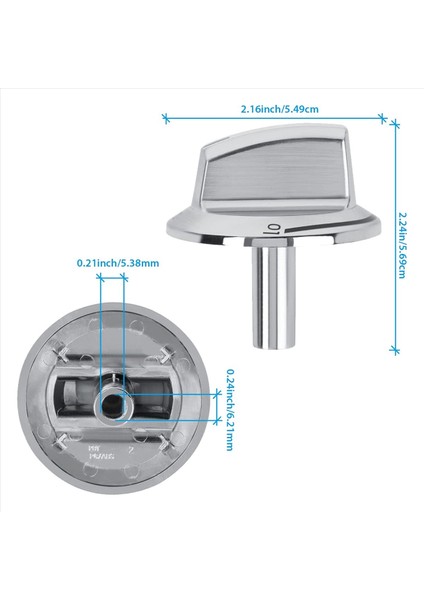 10 Paket Yükseltme 5304525746 Uzun Kök Soba Düğmeleri Frigidaire Gaz Sobası Menzili Fırın Düğmeleri ile Uyumlu (Yurt Dışından) fırsatları