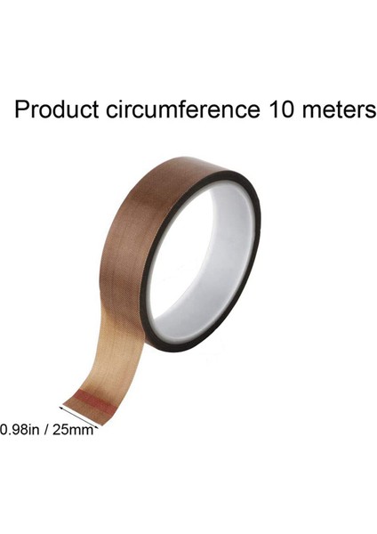 4x Ptfe Bant/ptfe Bant Vakum Sızdırmazlık Makinesi El ve Dürtü Saldırıcıları (1 Inç x 33 Feet) (Yurt Dışından)