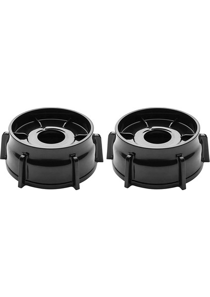 2pcs 4902-003 Oster ve Osterizizer Blenders Için Blender Kavanoz Dip Premium Oster Blender Yedek Parçaları (Siyah) (Yurt Dışından)