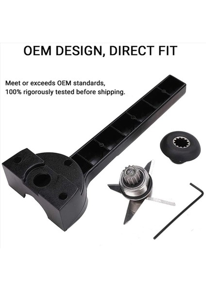 2x Blender Islak Bıçak Montajı Anahtar ve Soketi Çıkarma Aracı Kiti Vitamix 5200 Serisi Için Yedek Parçalar (Yurt Dışından) modelleri