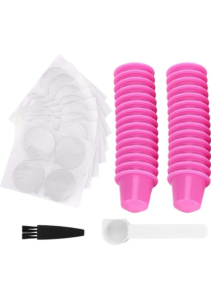 Kahve Kapsülü Nespresso Tesis Edilebilir Kahve Kapsülü Kabuk Kahve Tozu Kahve Filtre Kişisi Kiti (Yurt Dışından)