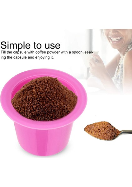 Kahve Kapsülü Nespresso Tesis Edilebilir Kahve Kapsülü Kabuk Kahve Tozu Kahve Filtre Kişisi Kiti (Yurt Dışından) indirimleri