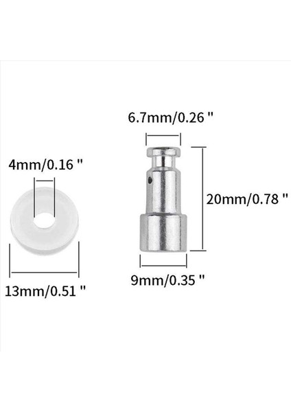 400 Paket Basınçlı Tencere Buhar Valfi Evrensel Yedek Flooder ve Düdüklü Ocak Xl YBD60-100 PPC780 (Yurt Dışından) fiyatları