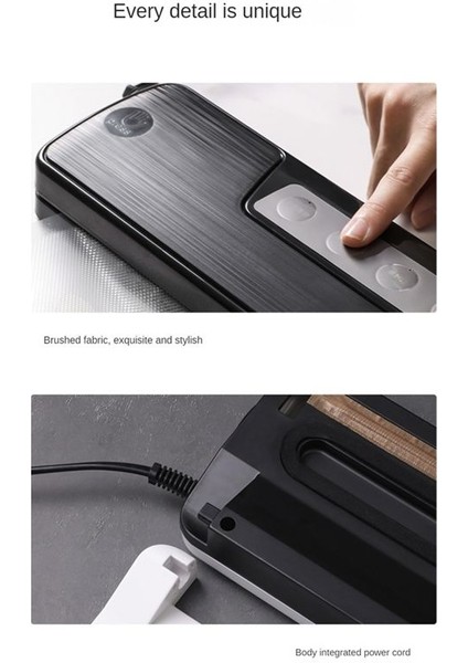 Mini Elektrikli Vakum Gıda Mühürleyici Kuru ve Islak Vakum Sızdırmazlık Makinesi Profesyonel Ev Gıda Vakum Sızdırmazlıkçı Ambalaj Uk Fiş-N (Yurt Dışından) indirimleri