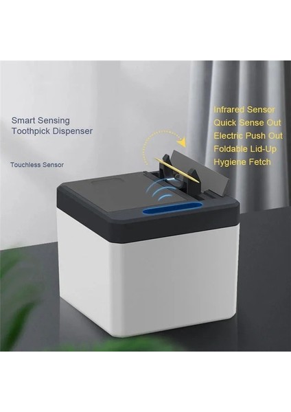 Akıllı Indüksiyon Kürdan Kutusu Otomatik Elektrikli Kürdan Makinesi Otomatik Pop Up Yenilikçi Ev Otel (Yurt Dışından) fiyatları