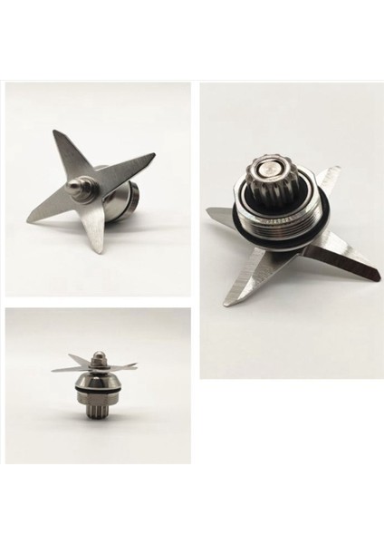 4x Blender Blade Paslanmaz Çelik 4 Yaprağı Islak Bıçak Montajı Yedek Parçalar Vitamix Buz Için Uygun (Yurt Dışından) modelleri