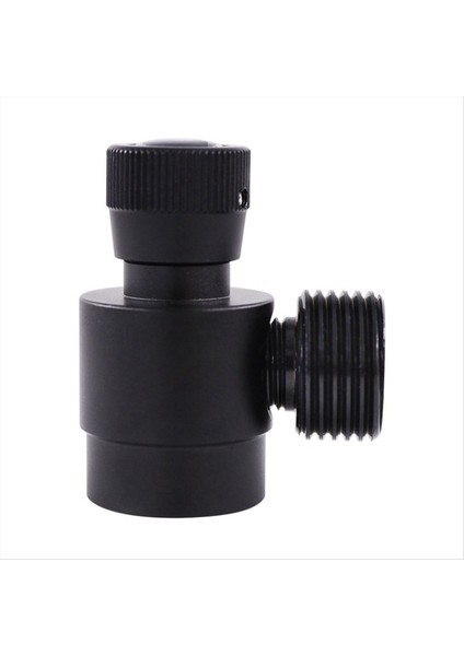 Co2 Silindir Dolunma Adaptörü Kendi Kendi Yapımı Gaz Silindir Regülatörü M10X1-W21 8-14 Argon Co2 Karışık Gaz Siyah (Yurt Dışından)