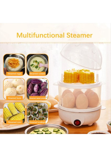 Elektrik Yumurta Ocak Çift Katmanlı Çok Fonksiyonlu Yumurta Ocak Mısır Süt Hızlı Kahvaltı Buharlaştırıcı -Us Fiş (Yurt Dışından) fırsatları