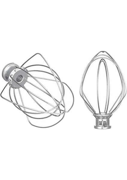 6 Paket Paslanmaz Çelik Tel Kırbaç Karıştırıcı Mutfaktaid Için K45WW Un Kek Balon Çırpma Yumurta Kremi Karıştırıcı (Yurt Dışından) modelleri