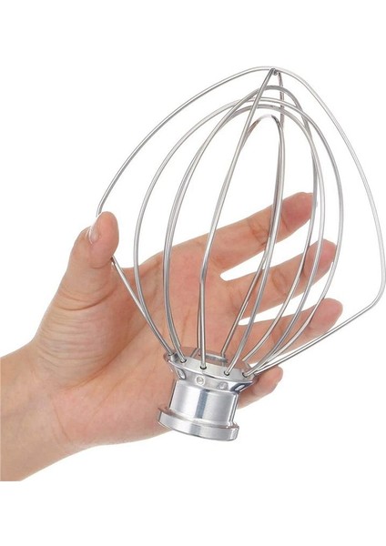 6 Paket Paslanmaz Çelik Tel Kırbaç Karıştırıcı Mutfaktaid Için K45WW Un Kek Balon Çırpma Yumurta Kremi Karıştırıcı (Yurt Dışından) fırsatları