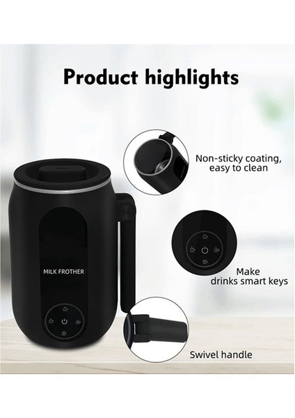 Otomatik Ev Çeşidi Otomatik Sıcak ve Soğuk Köpük Makinesi Çeyrek Süt Kötülük Kara Kahve Kahve Kahvesi (Ab Tıkacı) (Yurt Dışından) fiyatları