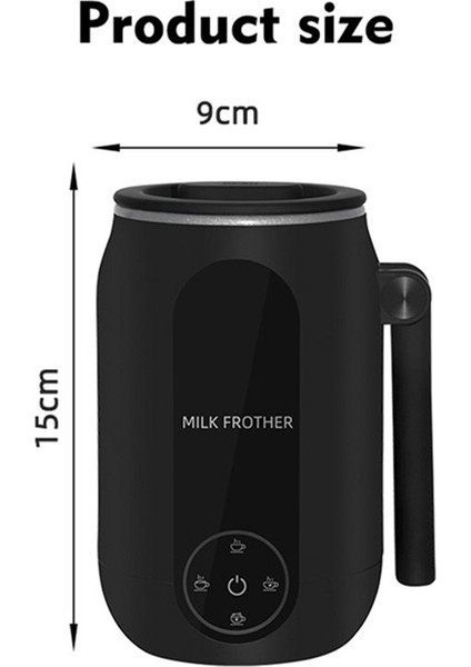 Otomatik Ev Çeşidi Otomatik Sıcak ve Soğuk Köpük Makinesi Çeyrek Süt Kötülük Kara Kahve Kahve Kahvesi (Ab Tıkacı) (Yurt Dışından) indirimleri