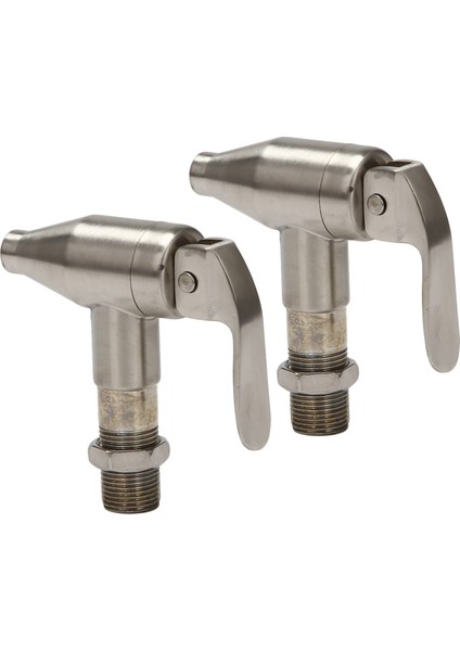 2x Içecek Dispenser Yedek Türlü Paslanmaz Çelik Cilalı Bitmiş Su Dispenser Yedek Musluk (Yurt Dışından)