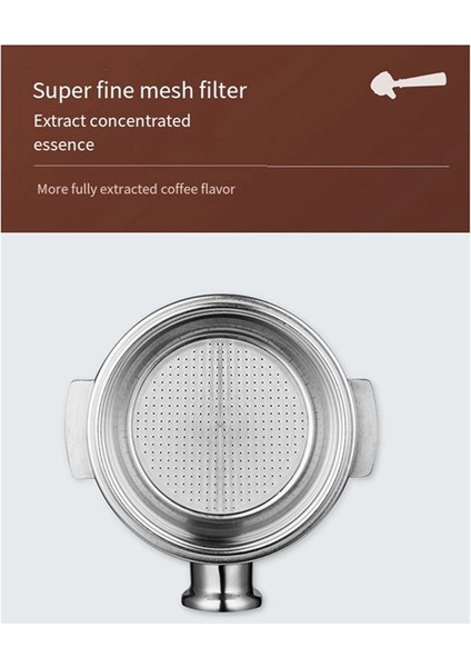 58MM Single Spout Split Coffee Portafilter Filtre Tutucu Expobar E61 Bira Kafası Değiştirme Sepet Sepet Cafe Aksesuar (Yurt Dışından) indirimleri