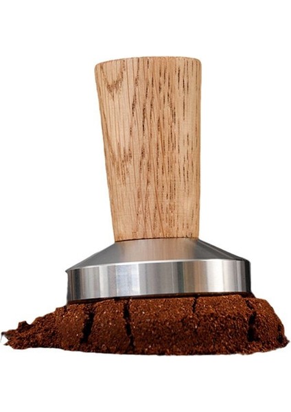 Kahve Kurcalama Espresso Damgası Kahve Tercüman Gerçek Ahşap Tutma Espresso Kurcalama Silikon Yastığı 51MM Içerir (Yurt Dışından) fiyatları