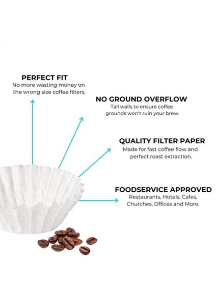 500PCS 8/12 Su Bardağı Beyaz Kahve Filtreleri Kahve Makinesi Filtresi Için Tek Servis Kağıdı Kağıt Kek Kabı Kahve Filtre Kağıdı (Yurt Dışından) fiyatları