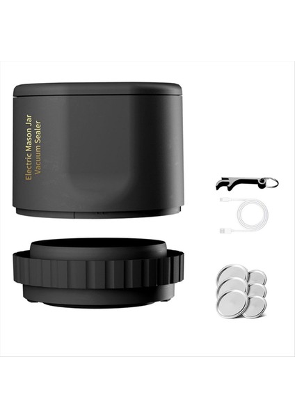Can Kapakları ile Mason Kavanozlar Için Elektrikli Vakum Sızdırmazlık Maddesi Konserve Kavanozları Için Kavanoz Vakum Sızdırmazlık Maddesi Vakum Sızdırmazlık Makinesi Kiti (Yurt Dışından)