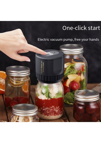 Can Kapakları ile Mason Kavanozlar Için Elektrikli Vakum Sızdırmazlık Maddesi Konserve Kavanozları Için Kavanoz Vakum Sızdırmazlık Maddesi Vakum Sızdırmazlık Makinesi Kiti (Yurt Dışından) modelleri
