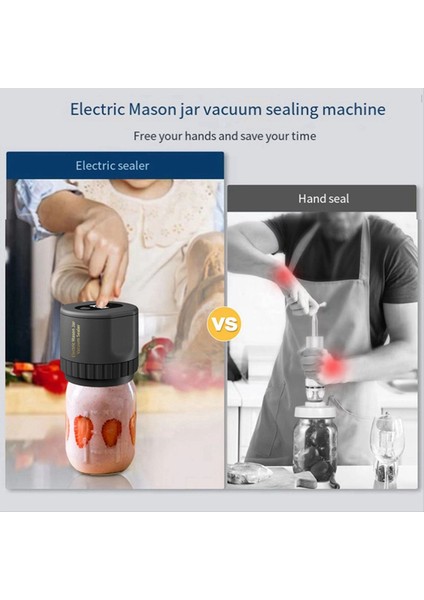 Can Kapakları ile Mason Kavanozlar Için Elektrikli Vakum Sızdırmazlık Maddesi Konserve Kavanozları Için Kavanoz Vakum Sızdırmazlık Maddesi Vakum Sızdırmazlık Makinesi Kiti (Yurt Dışından) fırsatları