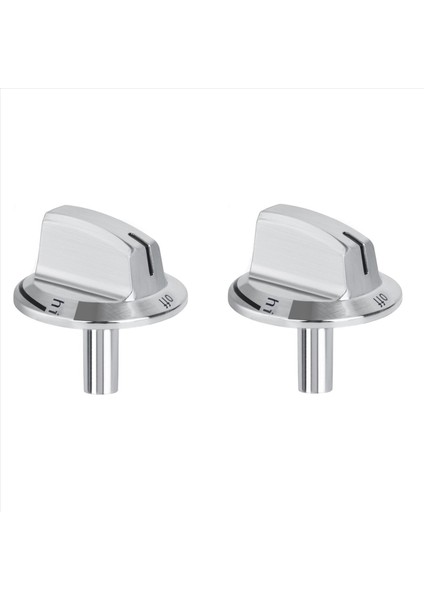 2 Pcs Yükseltme 5304525746 Uzun Soba Sobası Düğmeleri Gaz Sobası Aralığı Fırın Düğmeleri ile Uyumlu Değişiklikler (Yurt Dışından)