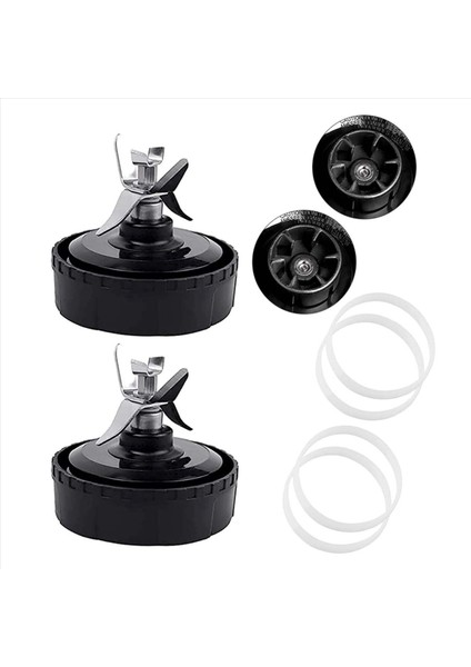 Ninja Blender Yedek Parçaları Için 2x 6 Kanat Nutri Ninja Otomatik Iq BL450-70 BL451-70 BL454-70 BL455-70 (Yurt Dışından)