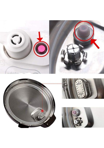 Ip-Duo IP-LUX60 IP-DUO50 IP-LUX50 Smart-60 Için Düdüklü Tencereler Için 2x Evrensel Yedek Yenilendirici Valf ve Şamandıra Kapağı (Yurt Dışından) fiyatları