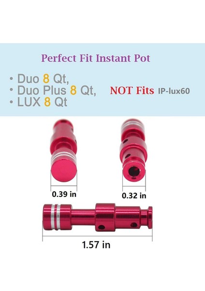 Ip-Duo IP-LUX60 IP-DUO50 IP-LUX50 Smart-60 Için Düdüklü Tencereler Için 2x Evrensel Yedek Yenilendirici Valf ve Şamandıra Kapağı (Yurt Dışından) fırsatları