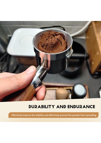 51MM Espresso Dozlama Hunisi Tüm 51MM Espresso Portafilter ile Uyumlu Paslanmaz Çelik Kahve Dozlama Yüzüğü (Yurt Dışından) indirimleri