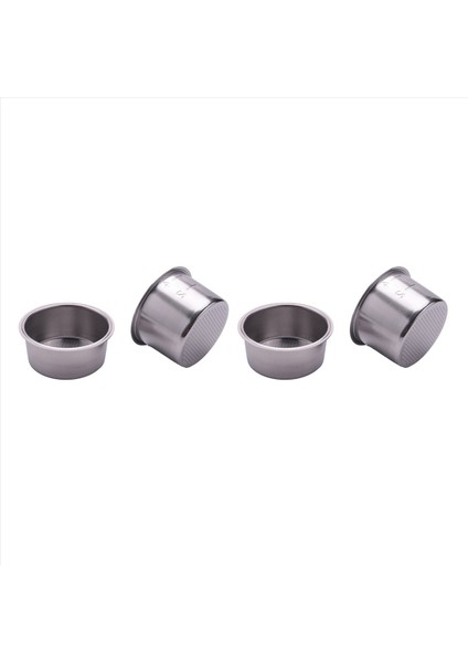 2set 51MM 2/4 Su Bardağı Filtre Yedek Filtre Sepeti Kahve Dipsiz Portafilter Için Delonghi Espresso Makinesi (Yurt Dışından)