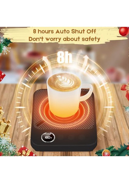 Kahve Fincanı Masa Elektrikli Isıtmalı Kupa Kupası Isıtıcı Otomatik Kapatma Ofis Masası Ev Mutfak Siyah Eu Fiş (Yurt Dışından) modelleri