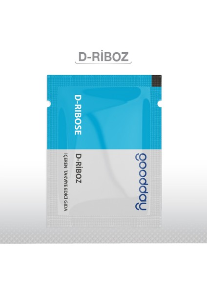 D-Riboz Toz Takviye Edici Gıda 30 Saşe 5000 mg Enerji Desteği İçin modelleri