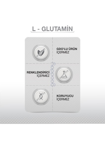 L-Glutamin 30 Saşe 5000 mg Sporcular için Amonyağı Temizleme Takviyesi indirimleri