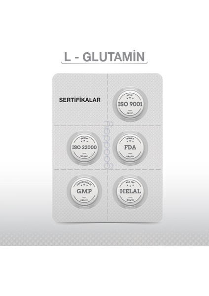 L-Glutamin 30 Saşe 5000 mg Sporcular için Amonyağı Temizleme Takviyesi