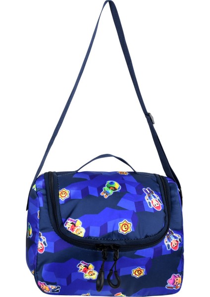 Kore Tarzı Kapaklı Lüks Erkek Çocuk Ortopedik İlkokul Çantası Folyolu Beslenme ve Kalemlik