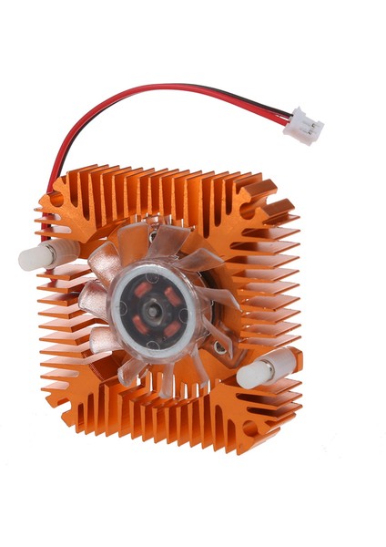 2x Pc Bilgisayar Dizüstü Bilgisayar Cpu VGA Video Kartı 55MM Soğutucu Soğutma Fanı Ispinsin (Yurt Dışından) modelleri