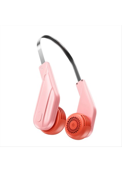 Taşınabilir Boyun Fan 800MAH Şarj Edilebilir Giyilebilir Kişisel Fan 5 Hızlı Ayarlanabilir Açık Beyaz Için Boyun Fanı (Yurt Dışından)