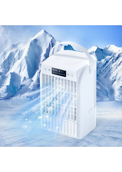 Taşınabilir Klima Fanı Evaporatif Hava Soğutucu Klima Nemlendirici Oda Kampı Için 3 Hızlı 7 Renkli (Yurt Dışından) indirimleri