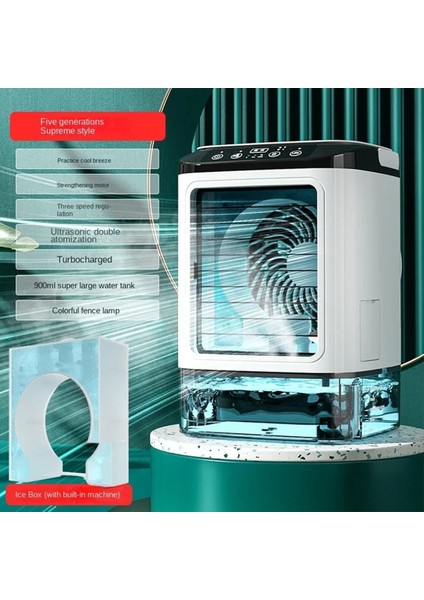 Taşınabilir Klima Taşınabilir Fan Çift Sprey Ultrasonik Atomizasyon Hız Sessiz Hava Soğutucu (Yurt Dışından) fiyatları