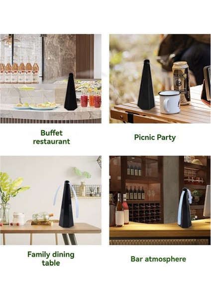 Holografik Bıçaklarla Masa Için Taşınabilir USB Sinek Fanları Sineklerden Korkuyorlar Eşekarısı Arılar Açık Piknik Fanı 1 Adet (Yurt Dışından) modelleri