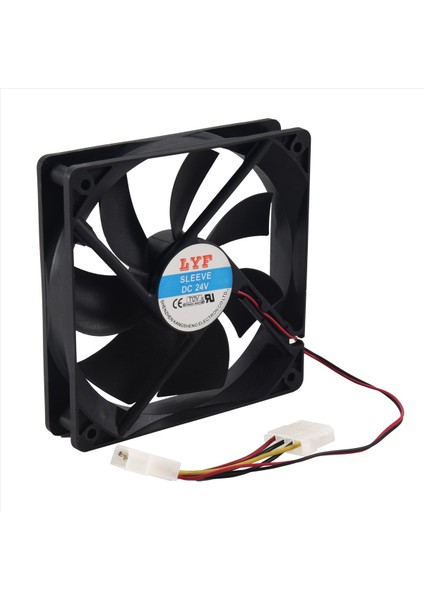 120MM x 25MM Dc 24V 4pin Manşon Taşıyan Bilgisayar Kasası Soğutma Fanı (Yurt Dışından) modelleri