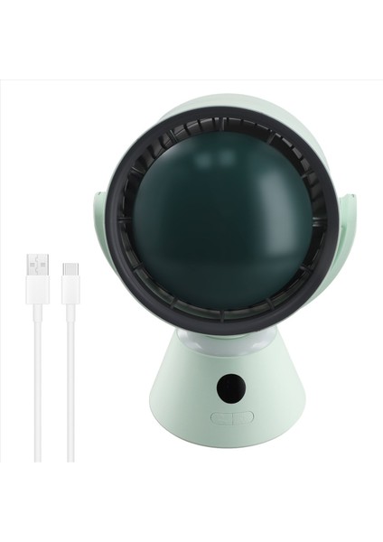 Masaüstü Turbo Fan Yardımcısı Hızlı Kasırga Şiddet Taşınabilir Dolaşım USB Mini Fan (Yurt Dışından)
