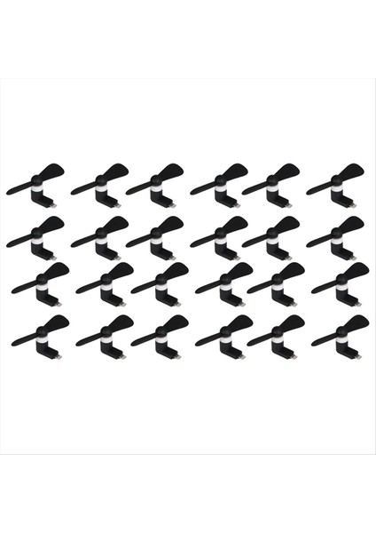 Cep Telefonu Için 30PCS Mini USB Fanı Taşınabilir Cep Telefonu Fanı Cep Fan Seyahat Fanları Cep Telefonlarında Fişe (Yurt Dışından)