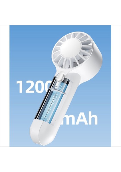 USB Şarj Edilebilir Mini El Fanı Taşınabilir Dış Mekan Hızlı Büyük Hava Akışı El Tipi Küçük Fan (Yurt Dışından) fırsatları