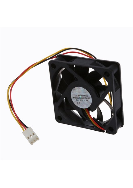 6x Cpu Fan Radyatör Fanı 60 x 60 mm Kutu Bilgisayar - Siyah (Yurt Dışından) fırsatları