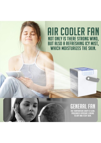 Taşınabilir Klimalar USB Kişisel Mini Klima Sisli Evaporatif Hava Soğutucu Oda Çadır Araba Için (Yurt Dışından) indirimleri